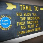 Personalized Adirondack Trailhead signs