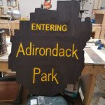 Entering Adirondack Park signs