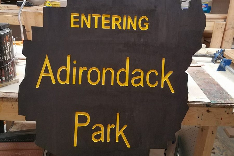 Entering Adirondack Park signs