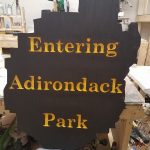 Entering Adirondack Park signs