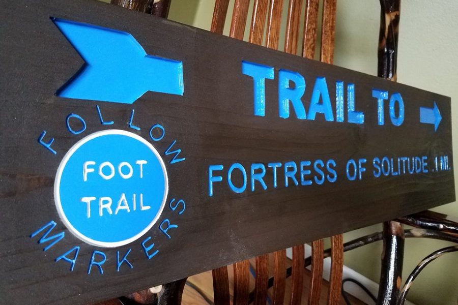 Personalized Adirondack Trailhead signs