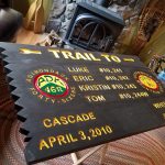 Personalized Adirondack Trailhead signs