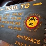 Personalized Adirondack Trailhead signs