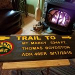 Personalized Adirondack Trailhead signs