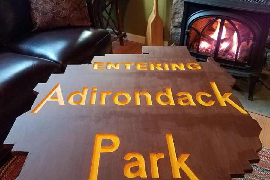 Entering Adirondack Park signs
