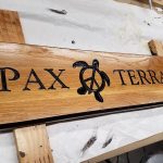 Custom Cedar Sign Posts