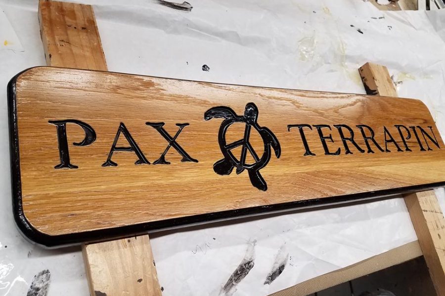 Custom Cedar Sign Posts