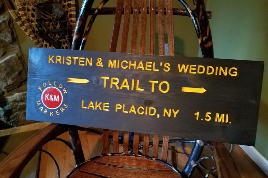 Personalized Adirondack Trailhead signs