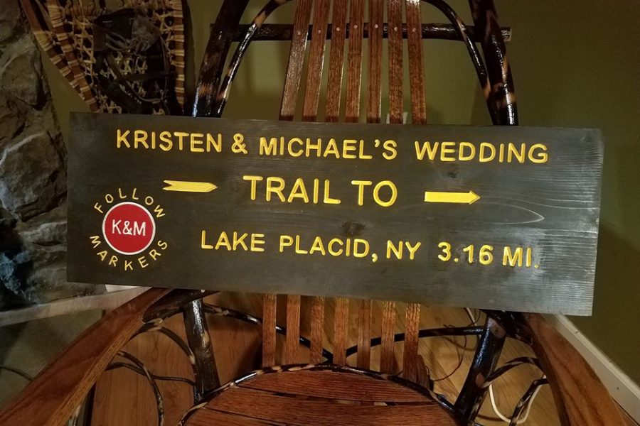 Personalized Adirondack Trailhead signs