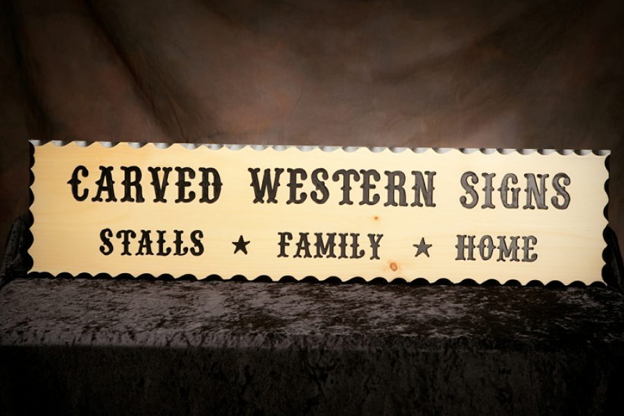 Western/Equine Series Signs